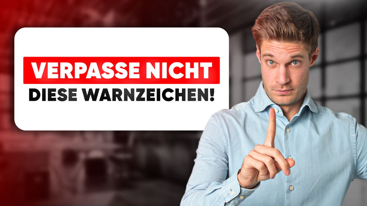 Warnzeichen im Job