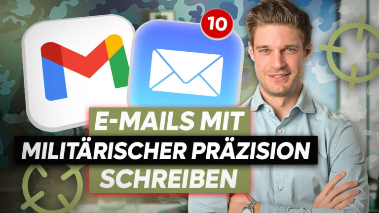 E-Mails mit militärischer Präzision schreiben